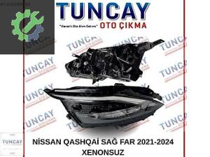 NİSSAN QASHQAİ SAĞ-SOL FULLED FAR 2021-2024 XENONSUZ YEDEK PARÇA