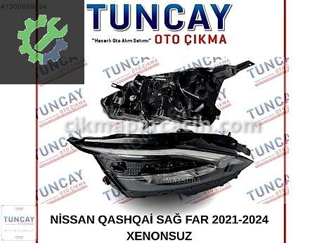 Nissan Qashqai Sol Ön Far çıkma parça