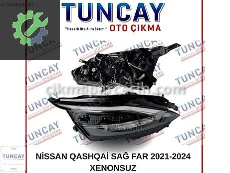 Nissan Qashqai Sol Ön Far çıkma parça