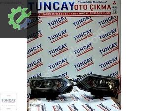 NİSSAN QASHQAİ SAĞ SOL LEDLİ MERCEKLİ FAR 2017-2021 ÇIKMA PARÇA