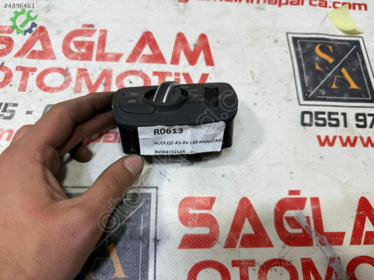 Audi A3 Far Anahtarı çıkma parça