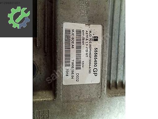 OPEL ASTRA H MOTOR BEYNİ 55565450 GP