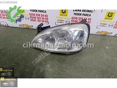 Opel Corsa Sol Ön Far çıkma parça
