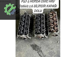 P2J-3 HONDA CİVİC HRV D16W1 1.6 SİLİNDİR KAPAĞI DOLU