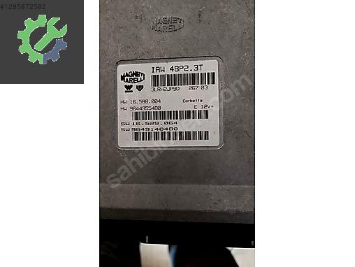 PEUGEOT 206 MOTOR BEYNI 9644955480