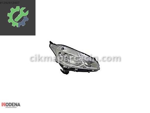 Peugeot 208 Sağ Ön Far 9802221380 çıkma parça