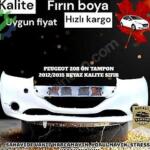 PEUGEOT 208 ÖN TAMPON 2012/2015 BEYAZ KALITE SIFIR