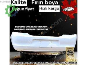 PEUGEOT 301 ARKA TAMPON 2013/2020 SIFIR KALITE BEYAZ
