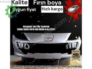 PEUGEOT 307 ÖN TAMPON 2006/2009 SIFIR GRI RENK KALITE!!!