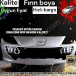 PEUGEOT 307 ÖN TAMPON 2006/2009 SIFIR GRI RENK KALITE!!!