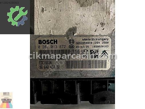 Peugeot Partner Motor Beyni 9653958980 çıkma parça