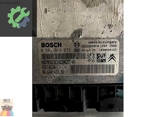 Peugeot Partner Motor Beyni 9653958980 çıkma parça