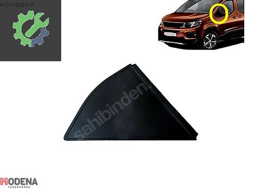 PEUGEOT RIFTER 2019-2022 ÖN ÇAMURLUK ÜST KAPLAMASI SOL SIFIR