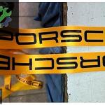 PORSCHE SARI EMNİYET KEMERİ ÖZEL İMALAT / AZAPHAN BMW STORE