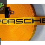 PORSCHE SARI EMNİYET KEMERİ ÖZEL İMALAT / AZAPHAN BMW STORE