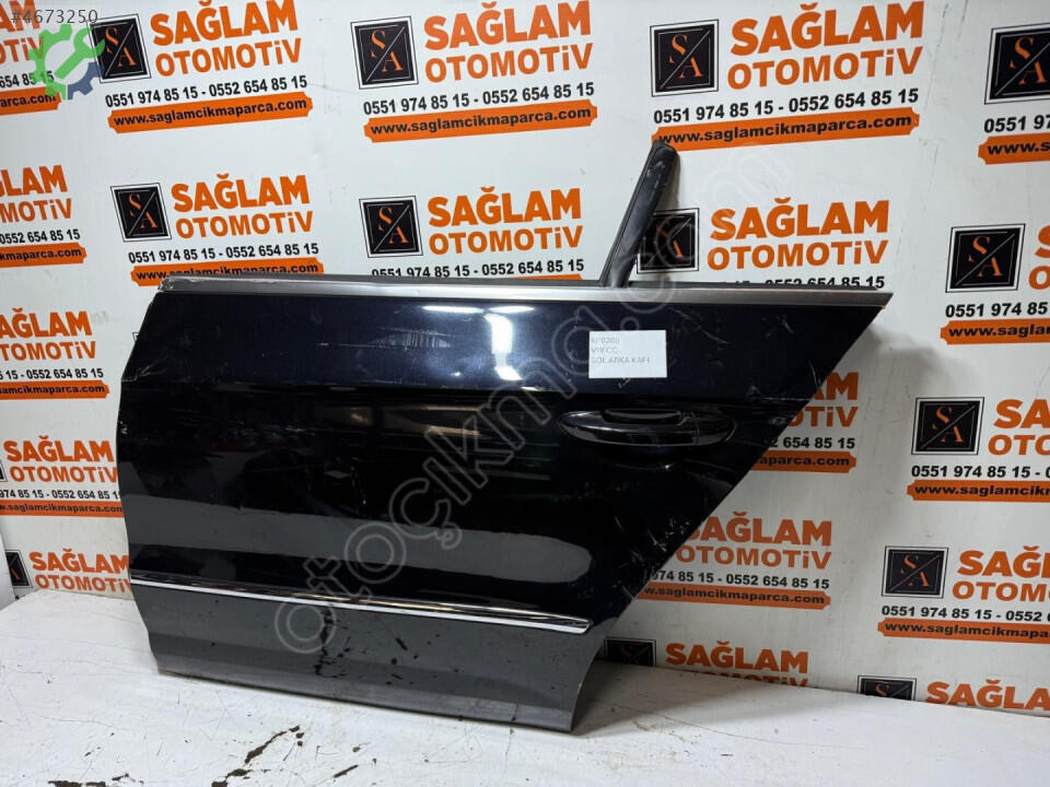 Volkswagen VW CC Sol Arka Kapı çıkma parça