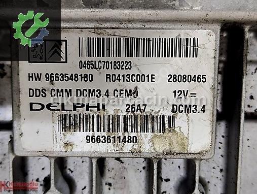 Peugeot 407 Beyin 9664437180 çıkma parça