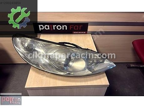 Peugeot 407 Sol Ön Far çıkma parça