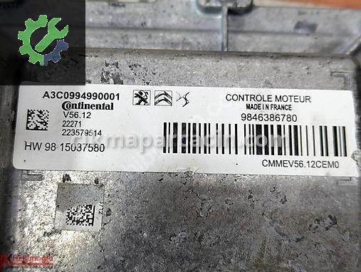 Peugeot 301 Motor Beyni 9815037580 çıkma parça