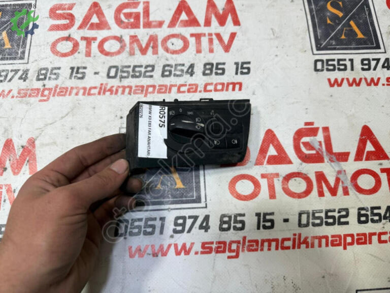 BMW X3 Far Anahtarı çıkma parça