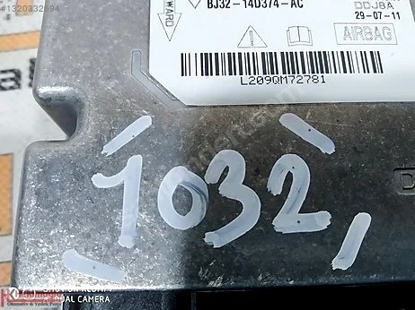 Land Rover Range Rover Airbag Beyni (SRS) BJ32-14D374-AC çıkma parça