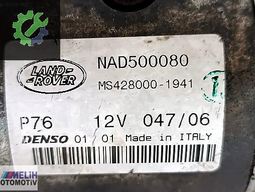 Land Rover Range Rover Yarım Motor NAD500080 çıkma parça