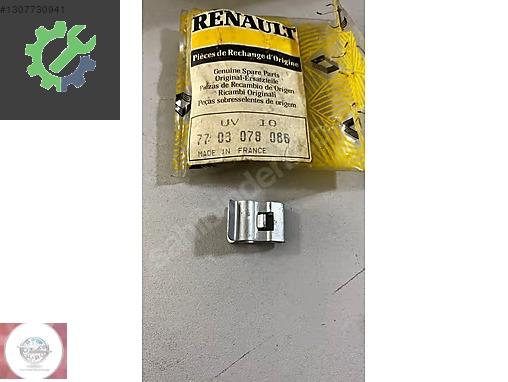 RENAULT 9-11-19-21 CLİO 1 KAPUT DAYAMA KLİPSİ MAİS 7703078086