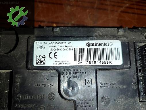 RENAULT CLİO4 CAPTUR DACİA DUSTER LODGY UCH BEYNİ A2C53430128