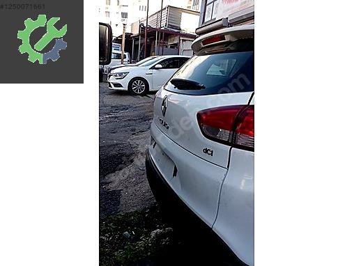 RENAULT CLİO4 GRANDTOUR BAGAJ KAPAGİ DOLU HATASİZ