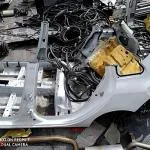RENAULT CLİO 3 GRANTOUR ARKA ŞASİ KUPA ÖN ŞASİ-ŞASE ÇEYREK MARŞP