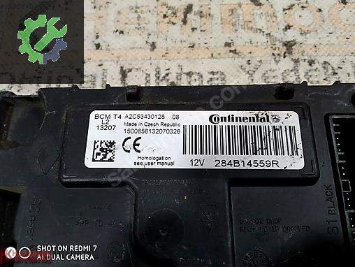 Renault Clio UCH Beyni 284B14559R çıkma parça