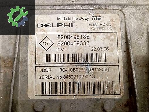 RENAULT CLİO KANGOO MEGANE MOTOR BEYNİ 8200498185- 8200469333