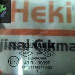 RENAULT CLİO SYMBOL SOL ARKA KELEBEK CAMI 43R 00097