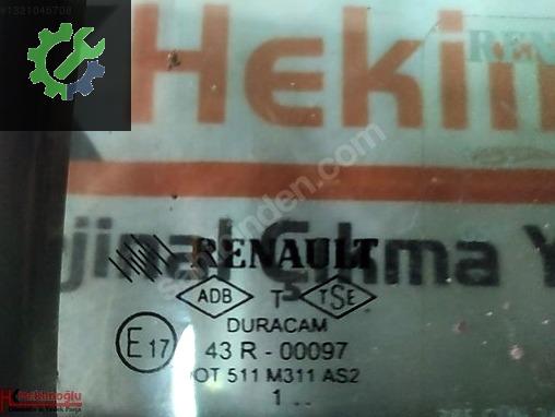 Renault Symbol Kelebek Camı çıkma parça