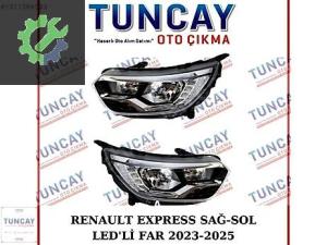 RENAULT EXPRESS LEDLİ SAĞ SOL FAR TAKIMI 2023-2025 YEDEK PARÇA