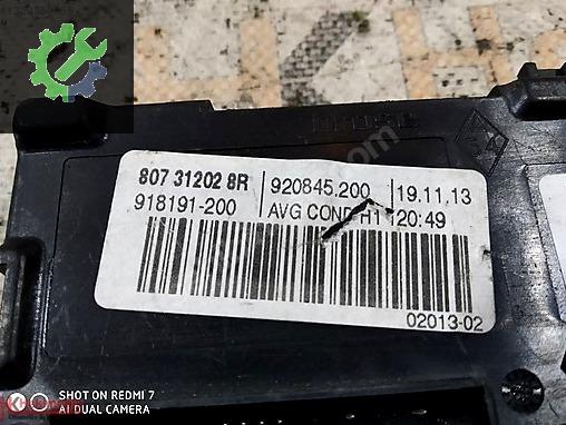 Renault Fluence Cam Motoru çıkma parça