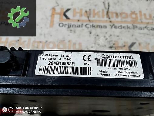 Renault Fluence UCH Beyni 284B18853R çıkma parça