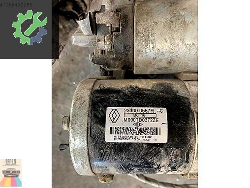 Renault Kadjar Marş Dinamosu 233000557R çıkma parça