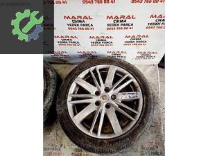 RENAULT MEGANE 3 JANT LASTİK MEGAN RENO ÇIKMA (2. Adet)
