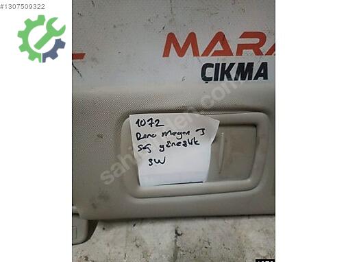 Renault Megane Sağ Güneşlik çıkma parça