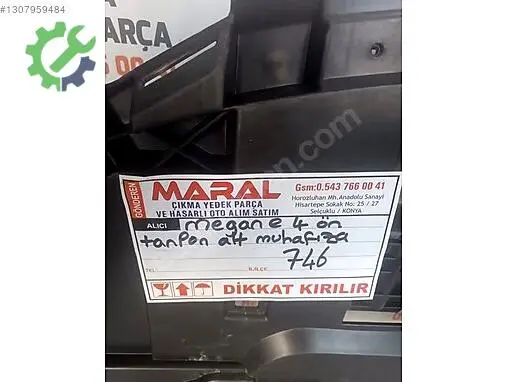 Renault Megane Ön Tampon çıkma parça