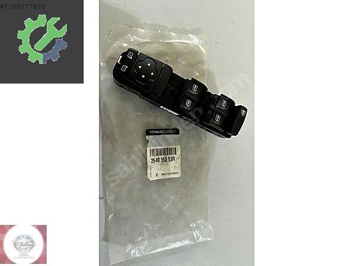 RENAULT MEGANE 4 SOL ÖN CAM DÜĞMESİ PANELİ MAİS 254015253R