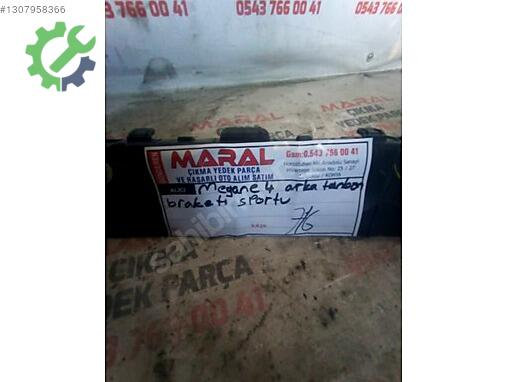 Renault Megane Arka Tampon Tutacağı çıkma parça