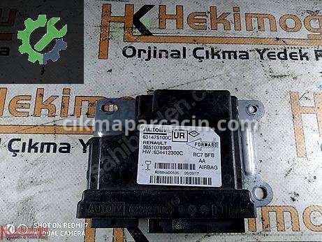 Renault Megane Airbag Beyni (SRS) çıkma parça