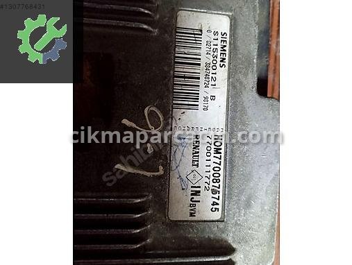 Renault Scenic Motor Beyni 7700875745 çıkma parça