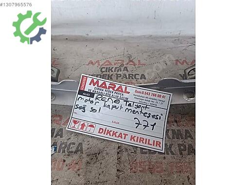 Renault Taliant Sağ Sol Kaput Menteşesi çıkma parça