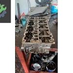 R 271 016 12 01 mercedes benzinli silindir kapağı