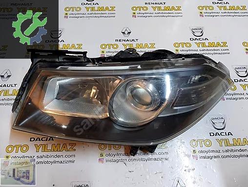 Renault Megane 2 Xenon Far Siyah Makyajlı Sol 7701063256
