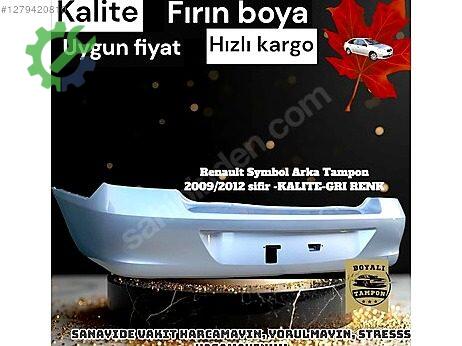 Renault Symbol Arka Tampon KALITE-GRI çıkma parça