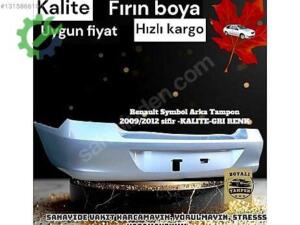 Renault Symbol Arka Tampon 2009/2012 sifir -KALITE-GRI RENK (4. Adet)